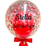 Ballongruß: Bubble Ballon im Ballon -...