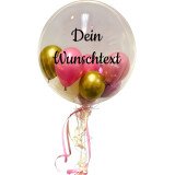 Ballongruß: Bubble Miniballons im Ballon -...