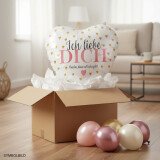 Ballongruß: Ich liebe Dich - Danke, dass es Dich...