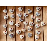 Herzstein Love - 4 cm - inkl. Beutel - 1 St.