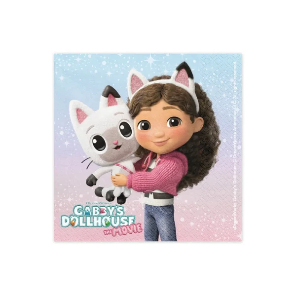 Servietten Gabby`s Dollhouse - 33 x 33 cm - 20 St.