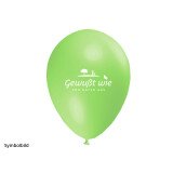 Basis Ballons bedrucken - Schwarz - 30 cm
