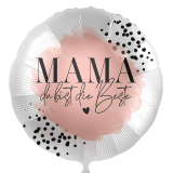 Folienballon Mama du bist die Beste - 45 cm