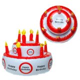Geburtstagstorte aufblasbar Happy Birthday