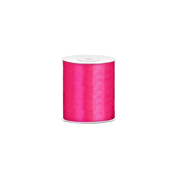 Tischband Satinband Pink - 10 cm x 25 Meter