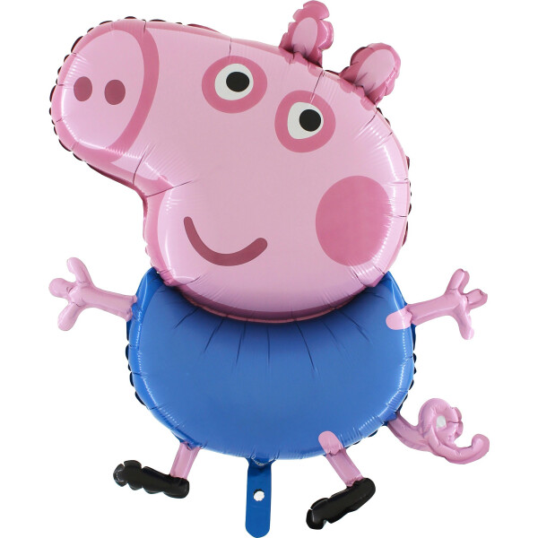 Folienballon Peppa Pig George - 83 cm