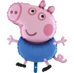 Folienballon Peppa Pig George - 83 cm