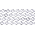 Kristallgirlande transparent - 1 Meter