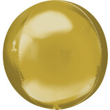 Folienballon Ball Kugel Gold - 40 cm