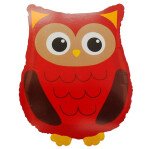 Ballongruß XL: Eule - 65 cm