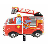 Folienballon Feuerwehr - Elefant & Hund - 65 cm