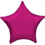 Folienballon Stern Pink - 45 cm